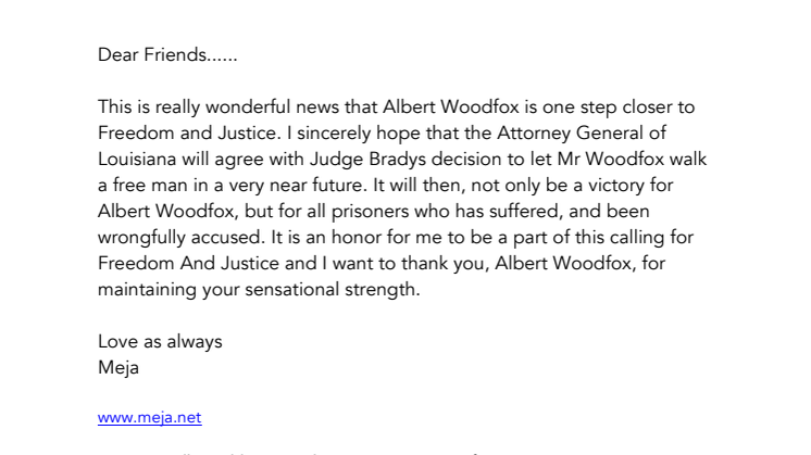 Albert Woodfox pm Freedom 