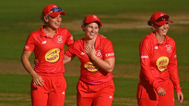 Welsh Fire women's team in action last season. Photo: Getty Images