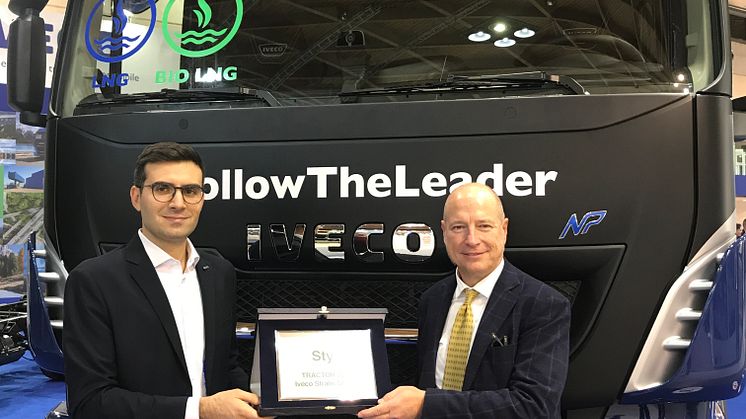 Stralis NP 460 hk kåret som Sustainable Truck of the Year 2019