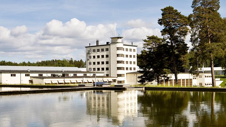 Kungligt besök till Lovö vattenverk den 30 maj