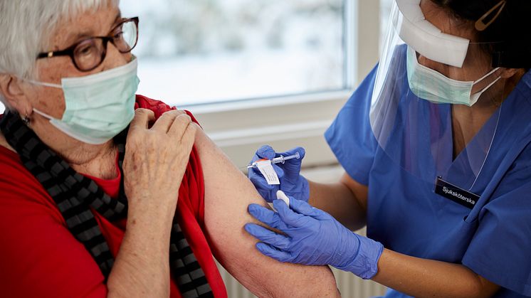 Tillfällig vaccinationsmottagning mot covid-19 på Norrtälje Sportcentrum 1 – 10 december