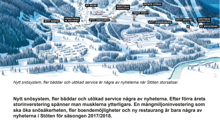 Nya storsatsningar i Stöten