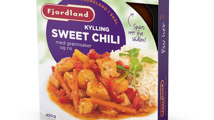 Fjordland i Skål - kylling sweet chili