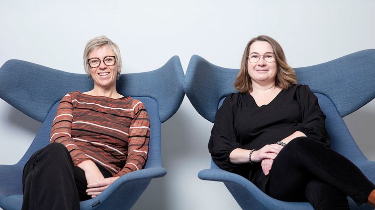 Kristina Söderholm, professor i teknikhistoria vid Luleå tekniska universitet och Carina Bennerhag arekolog vid Norrbottens museum och doktor i teknikhistoria vid Luleå tekniska universitet