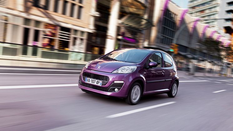 Nya Peugeot 107