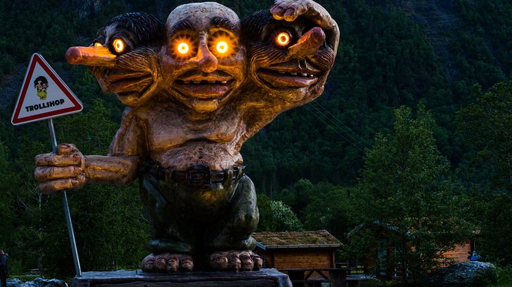 The Trollstigen troll. Photo: VisitNorway.com