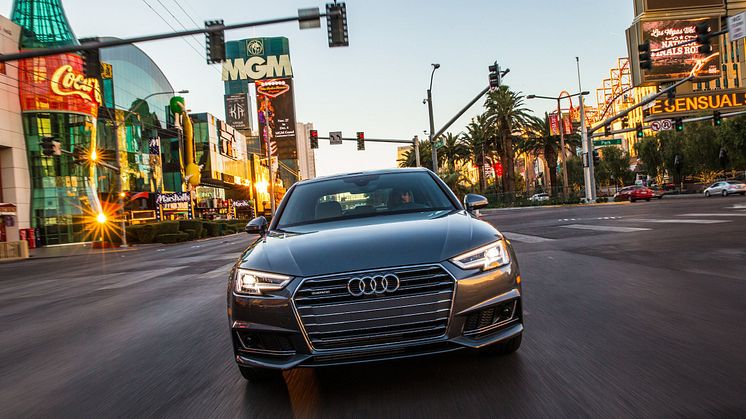 Audi is the first automobile brand to connect the car to the city infrastructure – an important step towards autonomous driving