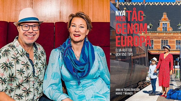 Resejournalisterna Marko T Wramén och Anna W Thorbjörnsson är tillbaka med en ny bok om tågsemestrande. 
