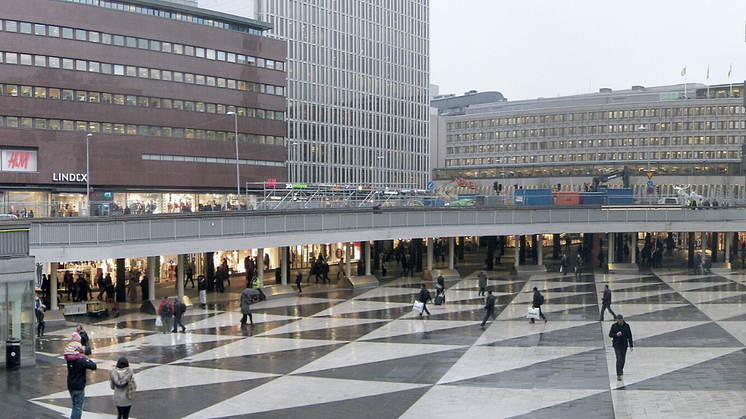 KD: Gör om Sergels torg till ett grönt "Piazza Sergel"