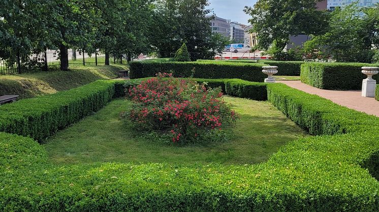 Barokkhagen i Ladegårdshagen