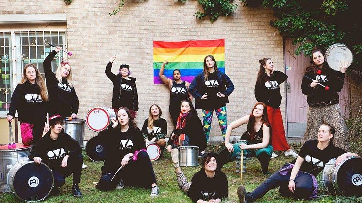 OYA, RRRIOTSAMBA  är ett av banden som spelar på endagsfestivalen Amplified – För en jämställd musikscen.