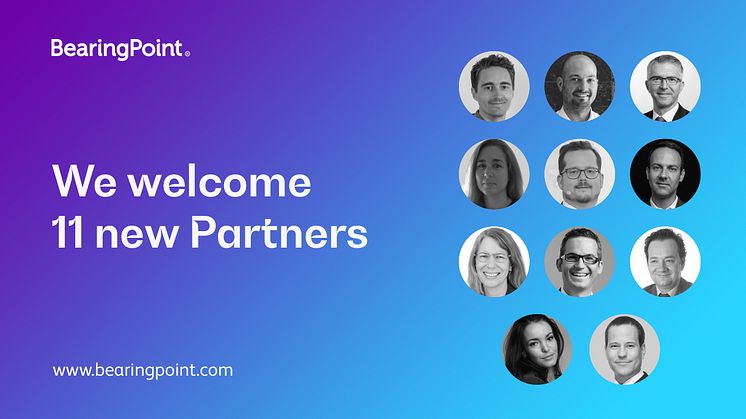 BearingPoint welcomes 11 new Partners