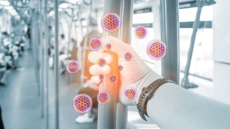 It is hoped that the antiviral coating could be used on high-contact surfaces such as handrails on public transport, hospital trolleys or shop till-points.