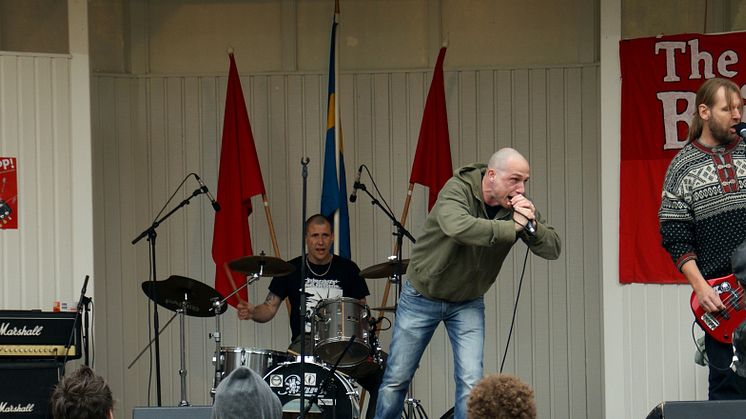 Bristles spelar på nya punkklubben 1000 PUNKS i Lund