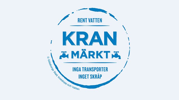 Att välja kranvatten är ett enkelt sätt att göra stor skillnad för miljön.