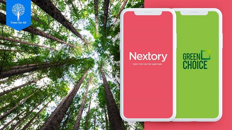 Nieuwe samenwerking tussen Nextory en Greenchoice stimuleert lezen en plant tegelijkertijd bomen