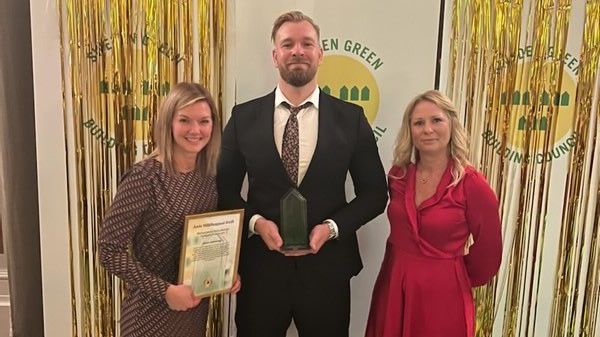 Guld Miljöbyggnad iDrift