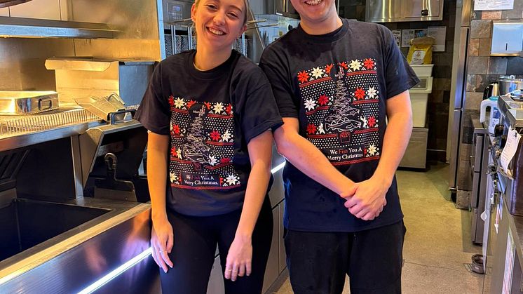 We Fish You a Merry Christmas Activation 2023 - The Fish Works team