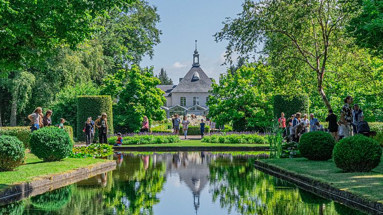 Spegeldammen vid Villa Abelin