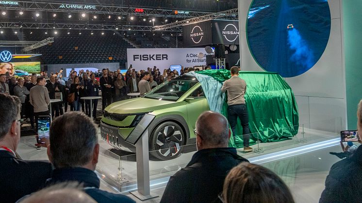 Skoda Vision 7S på eCarExpo Stockholm 2023