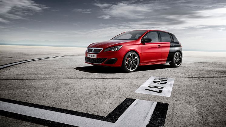 Världspremiär för 308 GTi by PEUGEOT SPORT 