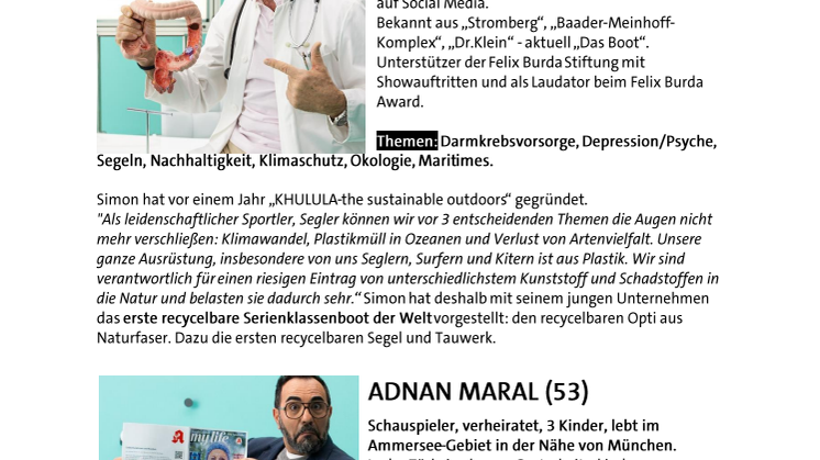Deal Deines Lebens: Portrait der Darsteller Simon Licht und Adnan Maral