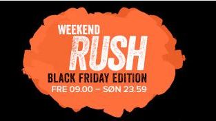 Dustin kickstarter julen med Black Friday og Cyber Monday