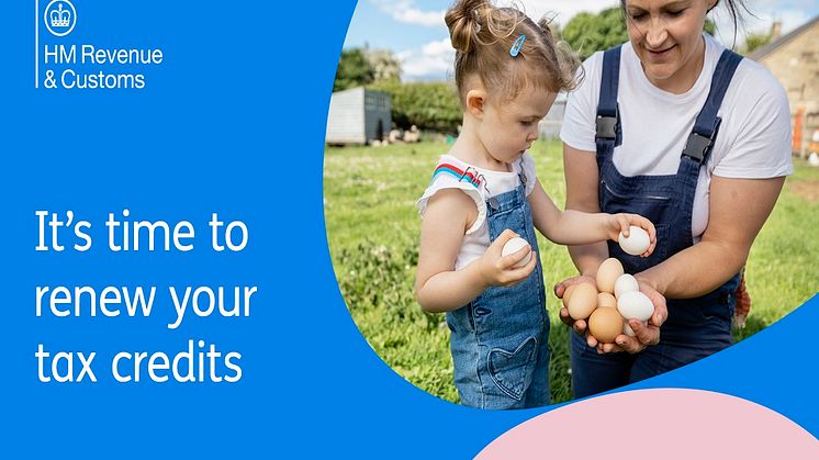 HMRC prepares to send 1.5 million tax credits renewal packs
