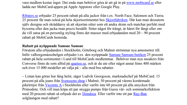 Smartare vårshopping i svångremstider
