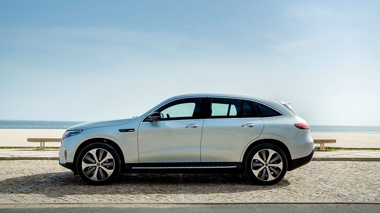 Svenska priser klara för eldrivna Mercedes-Benz EQC