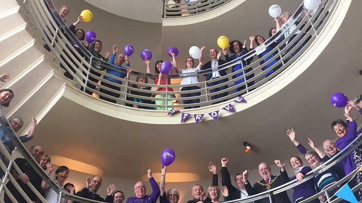 ​Stroke Association puts the spotlight on stroke with celebratory event during Make May Purple