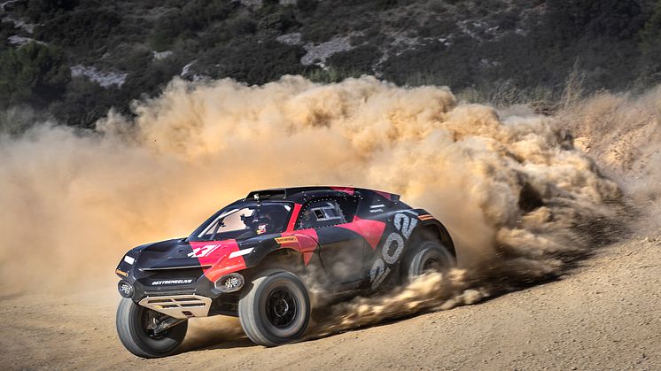 Andreas Bakkerud testet Extreme E