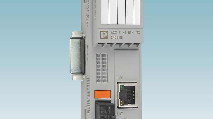 Udvidelsesmoduler til PLCnext Control controllere