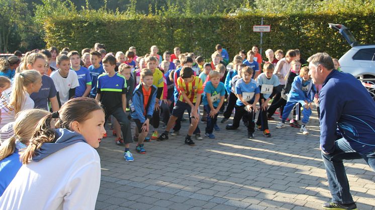 Sponsorenlauf in Oschatz: Thomas-Mann-Gymnasium läuft für Bärenherz