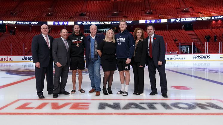SAP NHL Global Series Sweden 2017