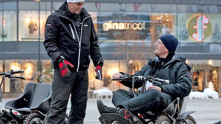 Nytt fordon: Zoom Uphill visades i Gävle 