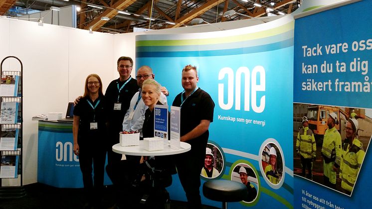 Träffa ONE Nordic på Elmia Nordic Rail 6-8 oktober