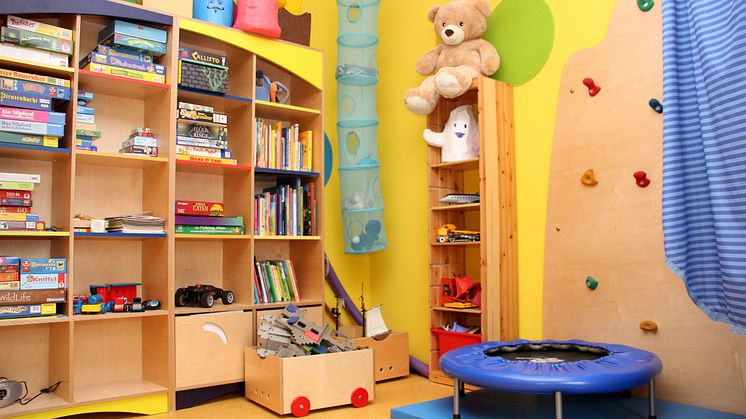 Spielzimmer für die Geschwisterkinder
