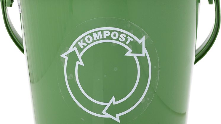 Komposthink med lock 5 liter