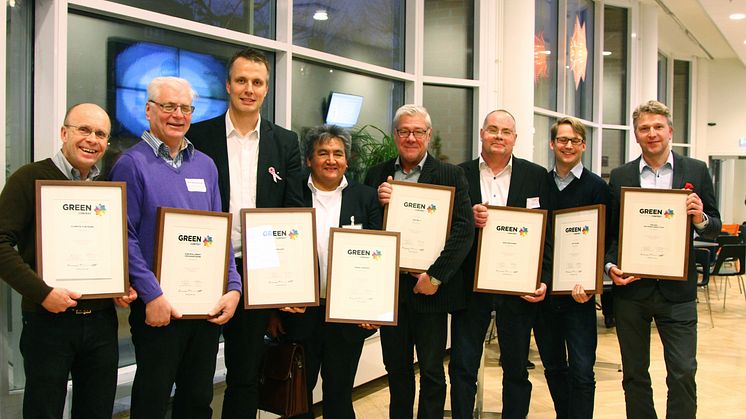 Finalisterna i Green Innovation Contest 2014 utsedda