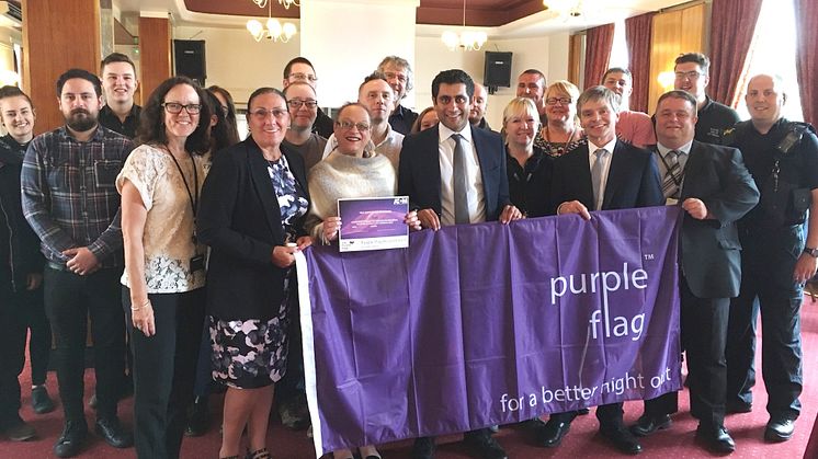 Purple Flag partnership to make our town centre better
