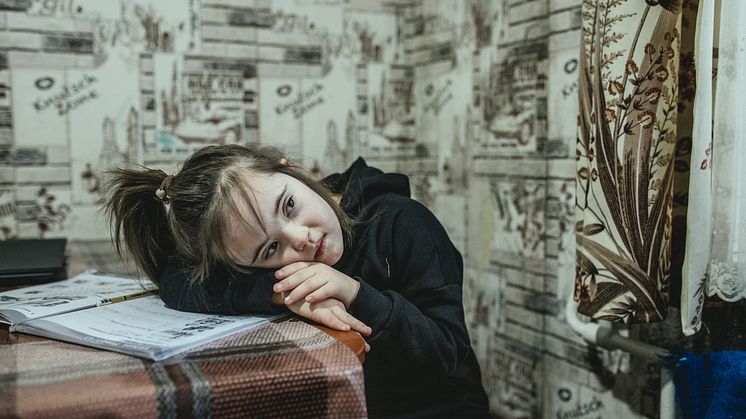 Sasha är ett av de barn som får stöd genom ChildFund Alliance. 