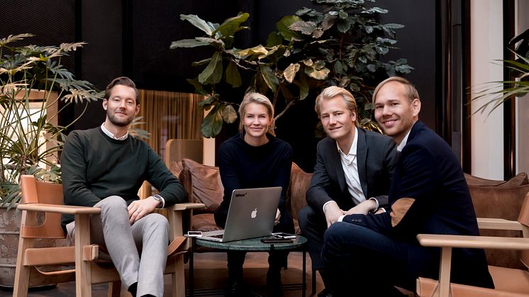 Telness med VD Martina Klingvall i mitten
