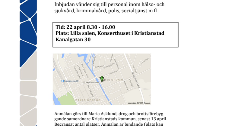 Program Cannabiskonferens 150422