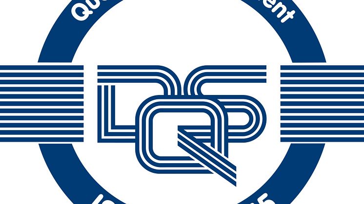 Siegel ISO 9001:2015 der DQS