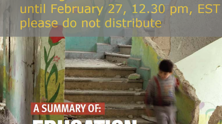 Education Under Attack - Summary