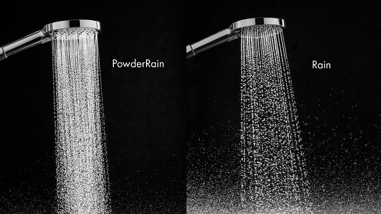 hansgrohe PowderRain-Rain vertailu