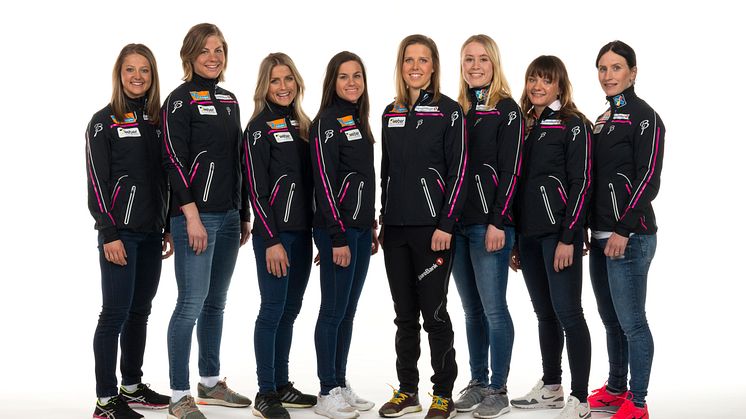 Mester Grønn ny sponsor for kvinnelandslaget i langrenn.