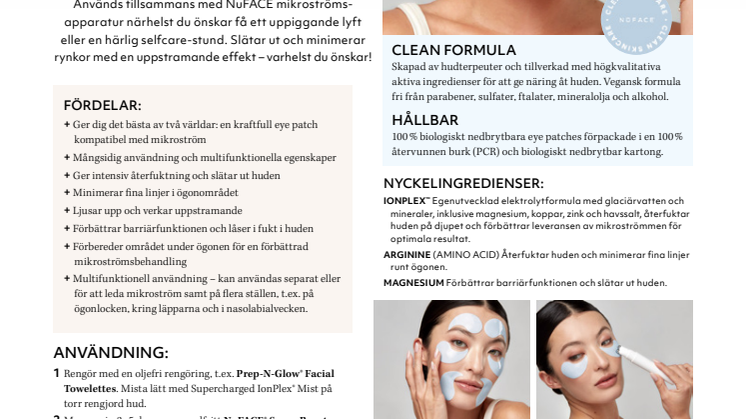 NuFACE Ionplex ® Hydra-Gel Power Patches