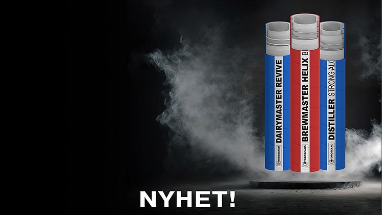 Hydroscand har lanserat ett komplett produktsortiment av slangar och kopplingar till livsmedelsindustrin